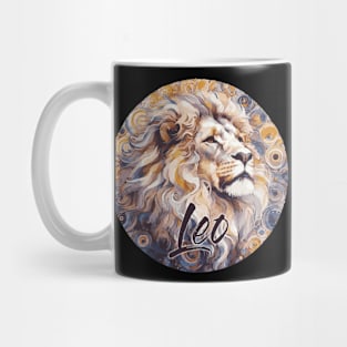 Leo Zodiac Star Sign Mug